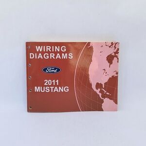 FORD Mustang 2011 Service Wiring Diagram Manual Mechanic Instruction Book